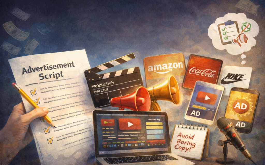 How to Write a Professional Advertisement Script: Structure, Examples & Mistakes to Avoid
