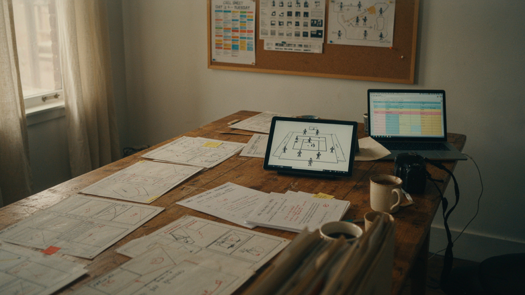 Pre-Production Checklist: How to Plan a Film Shoot Step by Step – pre-production process in filmmaking.